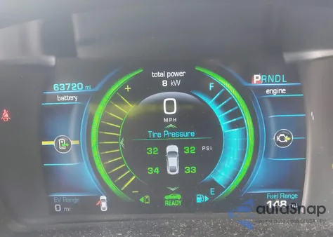 2017 Chevrolet Volt Lt z USA, uszkodzony, nr VIN 1G1RC6S56HU202297